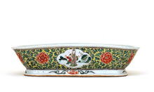 Old Chinese Export Famille Rose Old Men Bowl