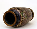 Old Japanese Hexagon Phoenix Cloisonne Vase