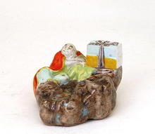 Old Chinese Famille Rose Sleep Buddha Lohan