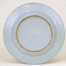 19C Chinese Export Blue & White Plate Flower