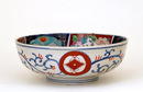 Old Japanese Imari Green Flowers Bowl