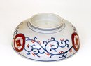 Old Japanese Imari Green Flowers Bowl
