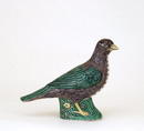 Old Chinese Export Famille Verte Porcelain Bird