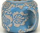 Old Japanese Nippon Moriage Humidor Tea Caddy