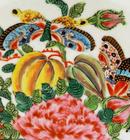 19C Chinese Famille Rose FitzHugh Borde Plate