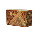 Vintage Japanese Inlaid Wood Puzzle Box