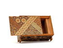 Vintage Japanese Inlaid Wood Puzzle Box