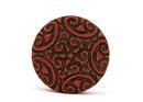 Old Japanese Cinnabar Lacquer Kogo Incense Box