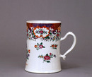 19C Chinese Export Famille Rose Tankard Mug Cup