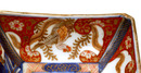 5 Japanese Imari Porcelain Rect. Chicken Plate