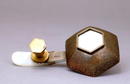 Old Chinese Export White Jade Enamel Cloisonne