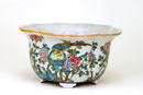 Chinese Famille Rose Flower & Bird Planter