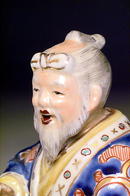 Old Japanese Kutani Imari Old Man & Wife