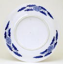 Meiji Japanese Blue & White Hirado Iris Plate