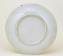 19C Chinese Famille Rose Dish w Figurine