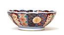 Old Japanese Imari Kutani Chrysanthemum Bowl Mk