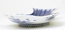 Old Japanese Blue & White Imari Fish Plate