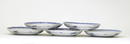 5 Old Japanese Blue & White Imari Plate w Scene
