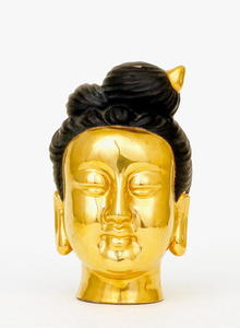 Japanese Kutani Imari Buddha Quan Yin Head Mk