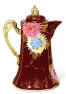 Old Japanese Nippon Kutani Teapot Chocolate Pot