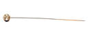 Old Japanese Cobalt Blue Satsuma Hair Hat Pin