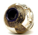 Lg Meiji Japanese Cobalt Blue Satsuma Vase