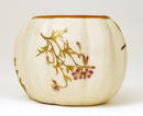 Antique Royal Worcester Jar Flora Pattern Mk