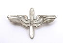 Vintage Sterling Silver Pilot Air Force Wings w Propeller