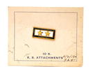 Vintage Military WWII 10K Gold 2 Stars Pin