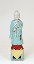 Old Chinese Export Famille Rose Figurine Doll