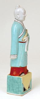 Old Chinese Export Famille Rose Figurine Doll