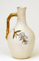 Antique Royal Worcester Style Ewer Flora