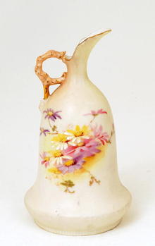 Antique Royal Worcester Style Pitcher Ewer
