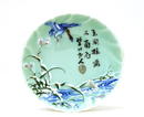 Old Japanese Studio Celadon Imari Seto Plate w