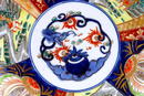 Old Japanese Imari Charger Plate w Dragon