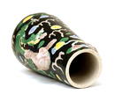 Old Chinese Famille Verte Vase w Dragon
