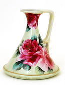 Old Japanese Nippon Rose Pitcher or Ewer