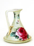 Old Japanese Nippon Rose Pitcher or Ewer