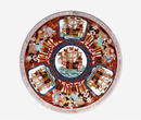 Old Japanese Imari Foreigner Black Ship Plate