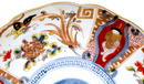 Old Japanese Imari Foreigner Butterfly Plate