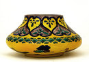 Old Japanese Yellow Crane Kutani Imari Bowl Sg