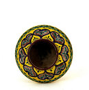 Old Japanese Yellow Crane Kutani Imari Bowl Sg