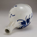 Old Japanese Blue & White Imari Sake Bottle