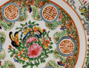 Old Chinese Export Rose Medallion Butterfly