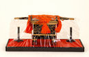 Old Japanese Hina Doll Furniture Carriage