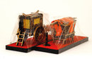 Old Japanese Hina Doll Furniture Carriage