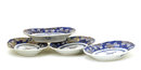 4 Old Japanese Imari Plate Dish w Leaves