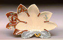 Japanese Imari Kutani Double Maple Leaf Shape