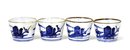 4 19C Japanese Blue & White Imari Soba Choko