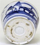 4 19C Japanese Blue & White Imari Soba Choko